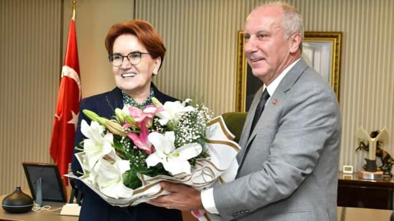 Muharrem İnce, Meral Akşener ile görüştü