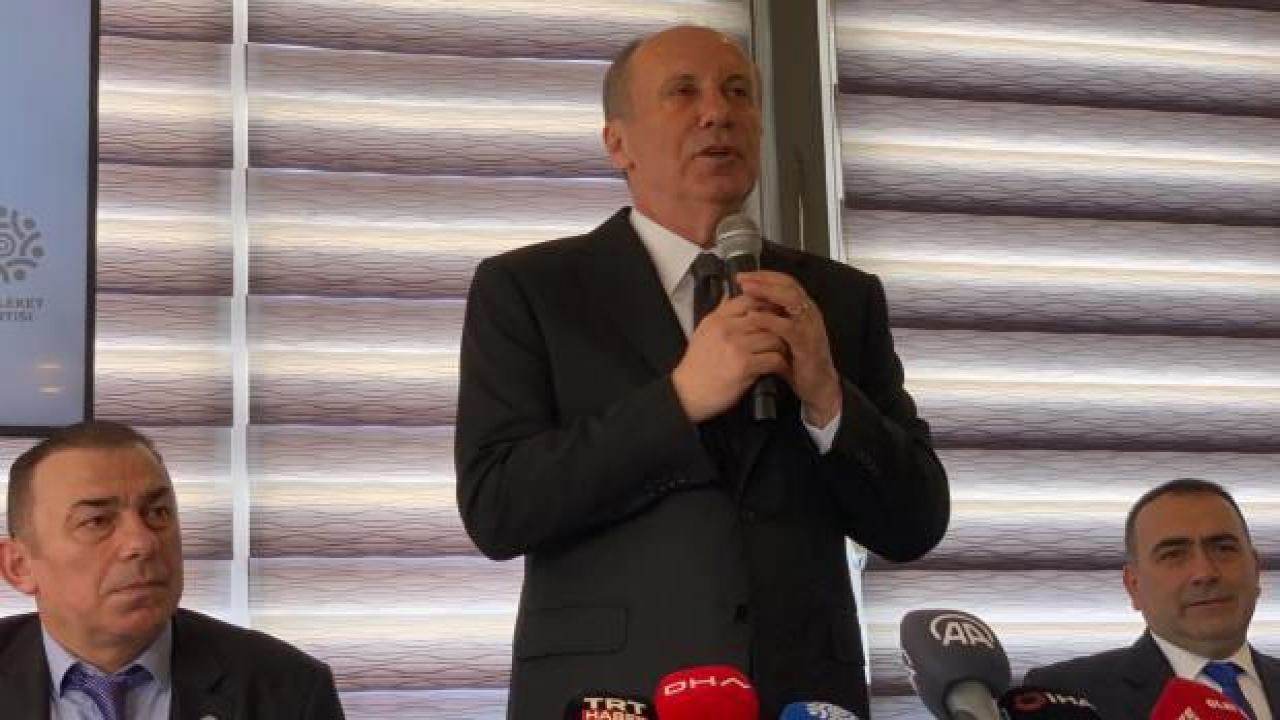 Muharrem İnce, partisinin işaretini duyurdu!