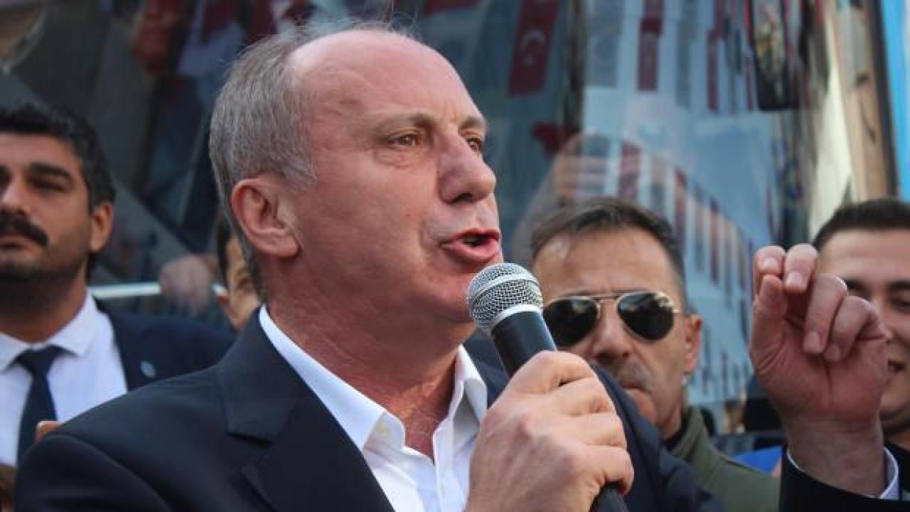 Muharrem İnce'den CHP'ye: 'Dersim katliamcısı' diyenler orada, FETÖ'cüler orada