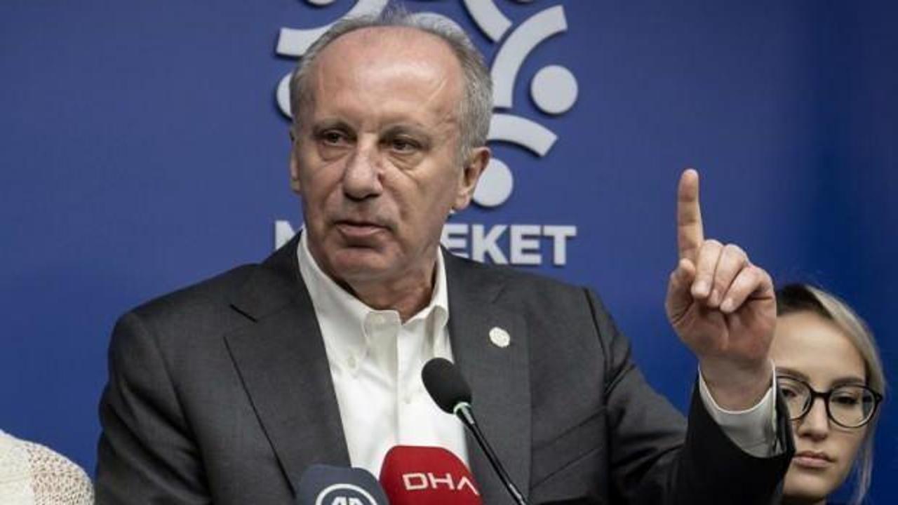 Muharrem İnce'den Kılıçdaroğlu açıklaması: Zor olanı başardı