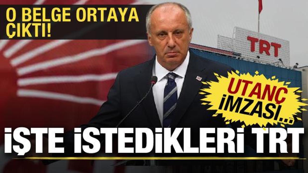 Muharrem İnce'nin başörtüsü takan TRT personeline yönelik verdiği önerge gündem oldu