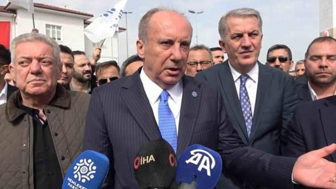 Muharrem İnce'ye 