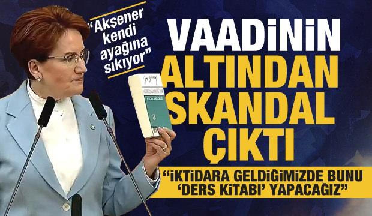 Murat Bardakçı'dan Akşener'e “Medenî Bilgiler” kitabı tepkisi: Kendi ayağına sıkıyor