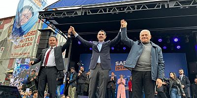 Murat Kurum’a Tuzla’da yoğun ilgi