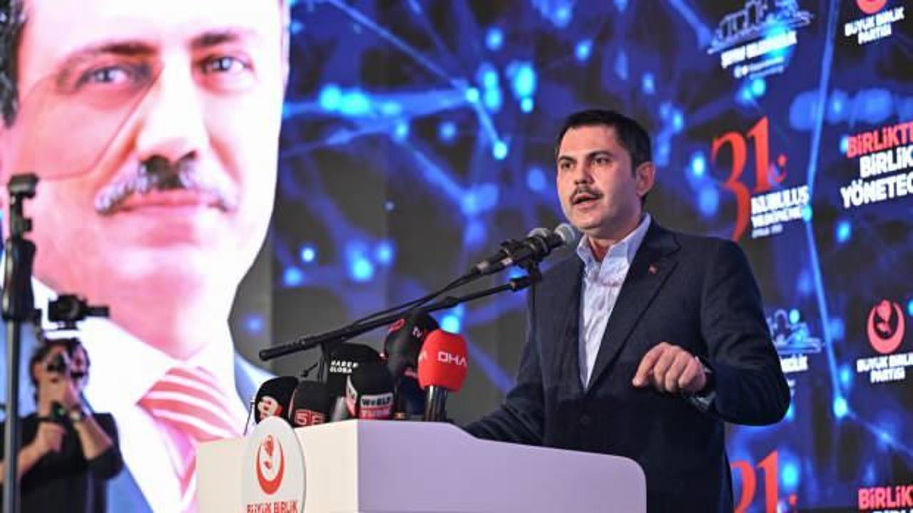 Murat Kurum: İstanbul'a yarı zamanlı değil, tam zamanlı hizmet edeceğiz!