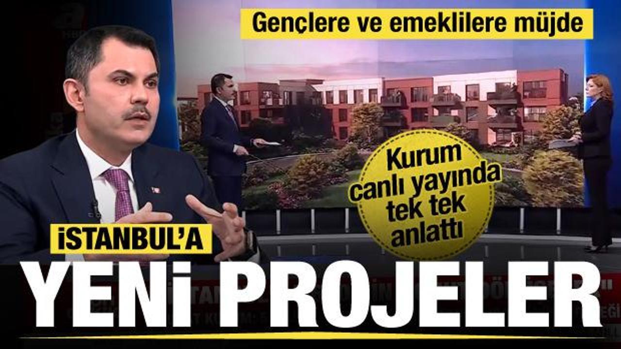 Murat Kurum: Projeler animasyon değil gerçek