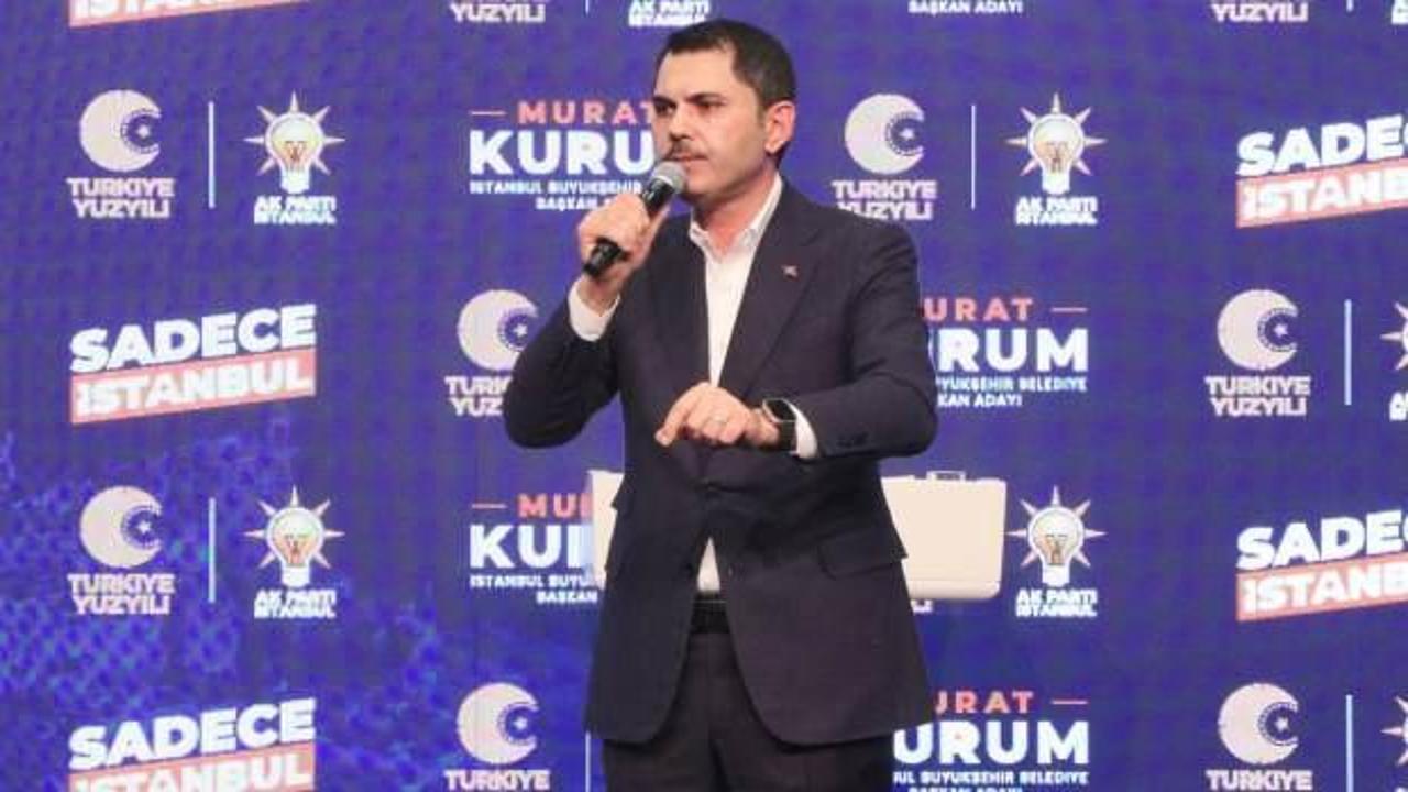 Murat Kurum'dan İmamoğlu'na yanıt: Siz önce Özgür Efendi'yi özgürleştirin