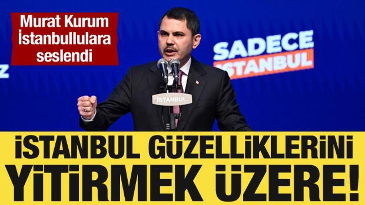 Murat Kurum'dan önemli açıklamalar