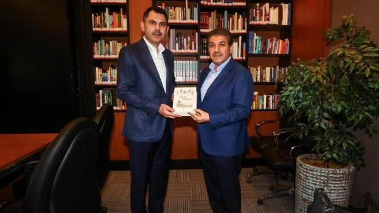 Murat Kurum'dan Tevfik Göksu'ya ziyaret