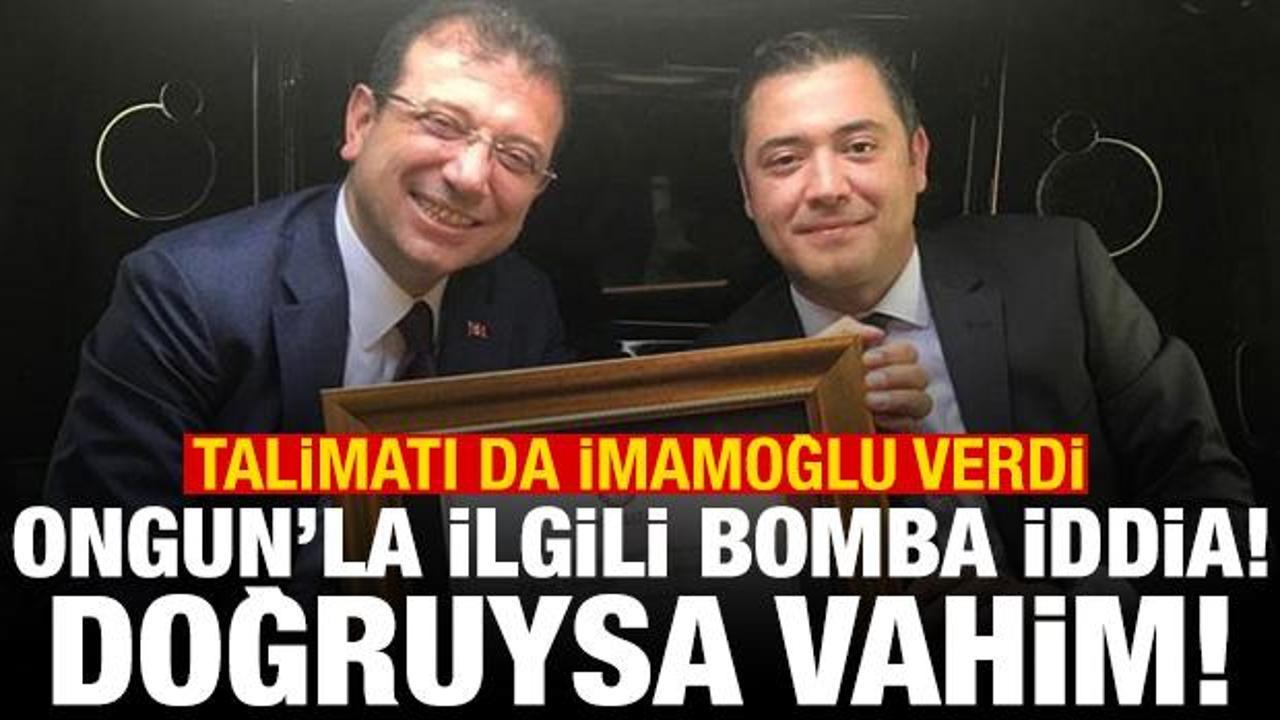 Murat Ongun'la ilgili bomba iddia! Doğruysa vahim! Talimatı da İmamoğlu verdi