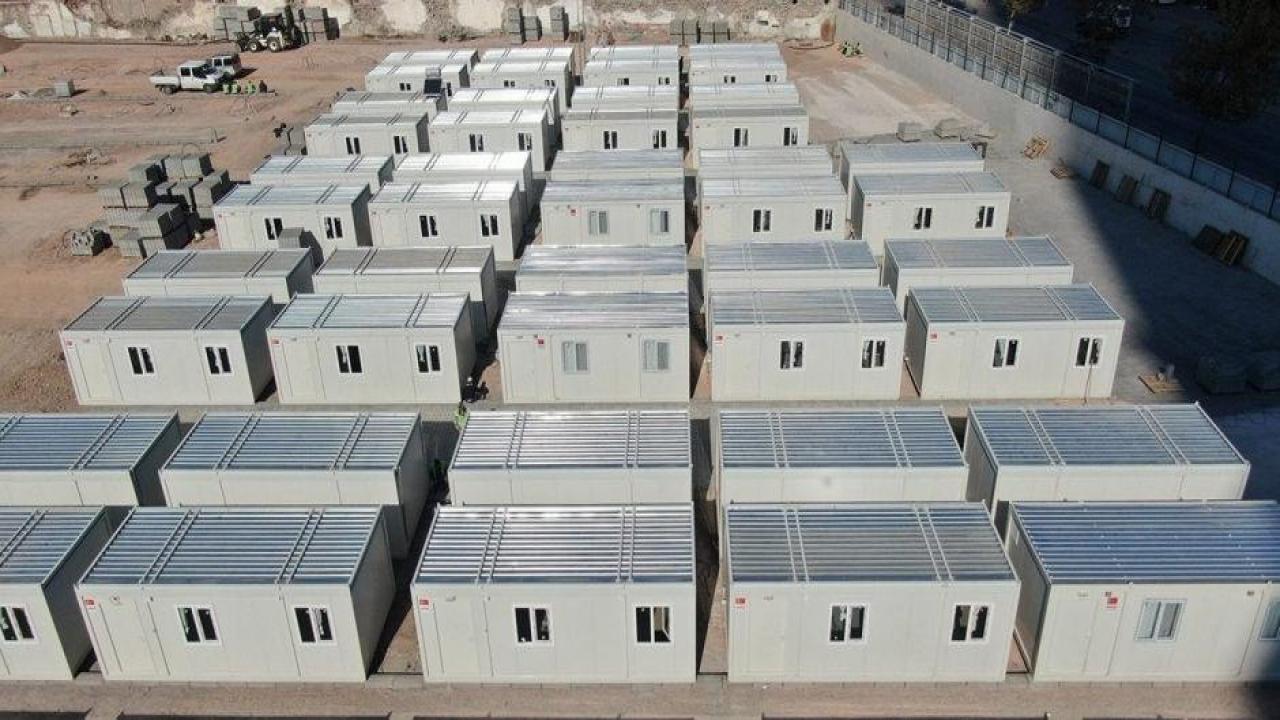 MÜSİAD'dan 2 bin konteynerlik yaşam alanı