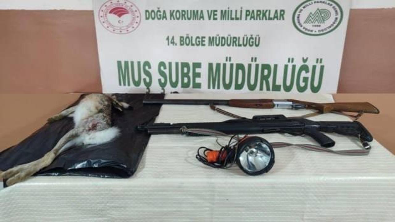 Muş'ta yasak bölgede avlanan 2 kişiye 52 bin 236 TL para cezası