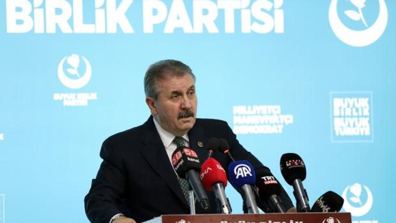 Mustafa Destici: Hakkâri Belediyesi'ne kayyum atanmasını destekliyoruz