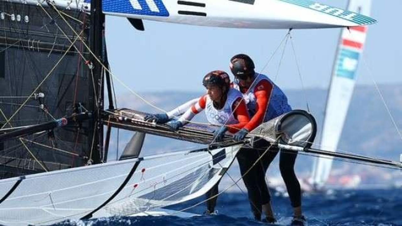 Nacra 17 Karışık Milli Takımı, günü 17'nci tamamladı