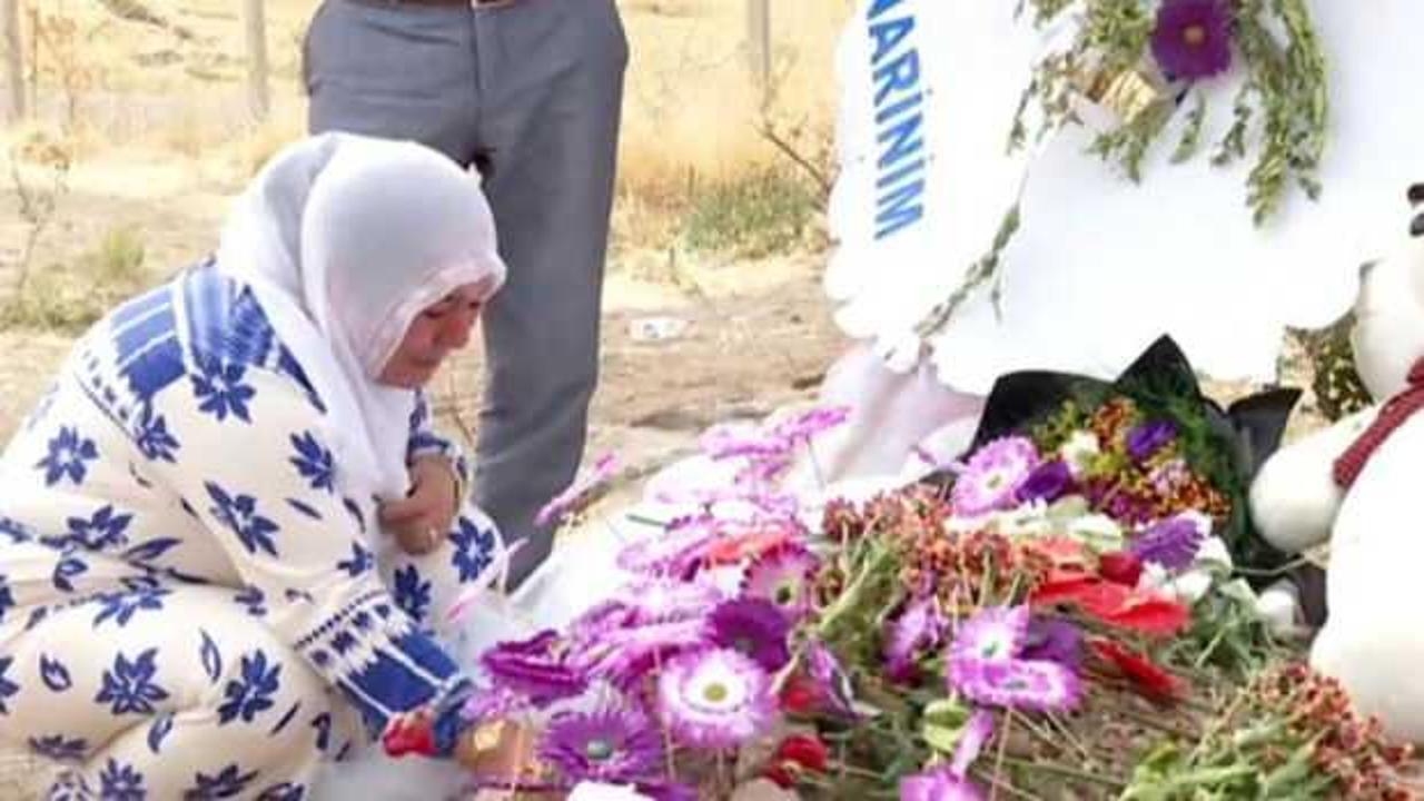 Narin'in mezarı başında akrabasından şoke eden ağıt! Duyanlar şaşkına döndü...