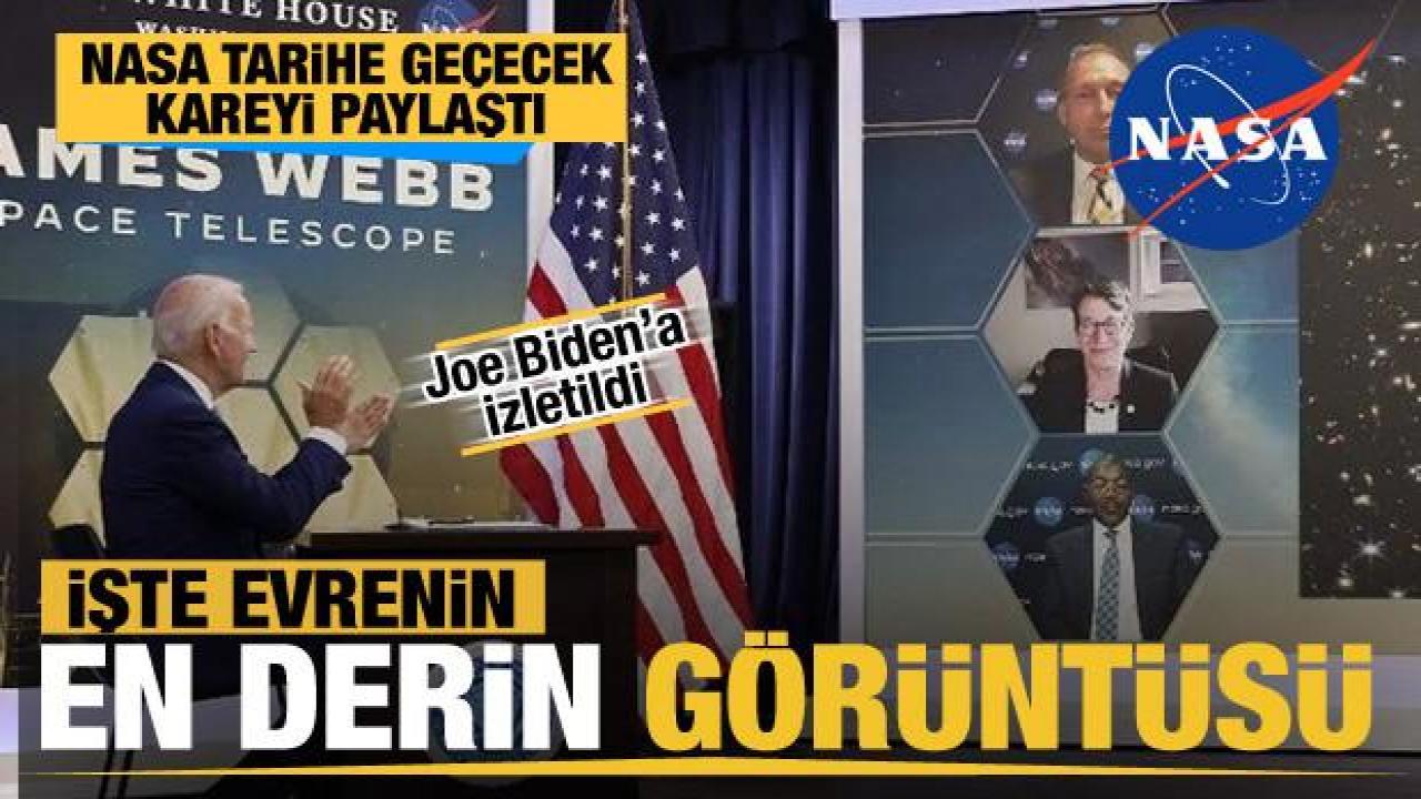 NASA evrenin en derin görüntüsünü paylaştı