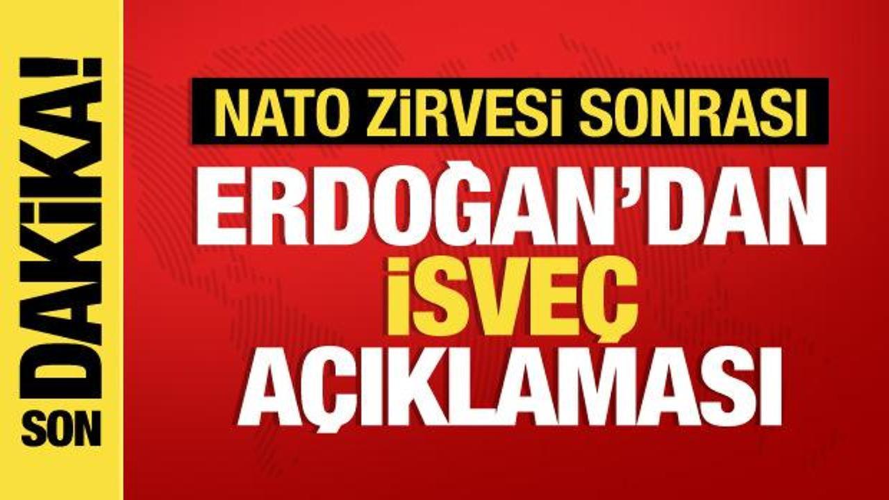 NATO Zirvesi sona erdi: Erdoğan'dan İsveç açıklaması ve dikkat çeken uyarı
