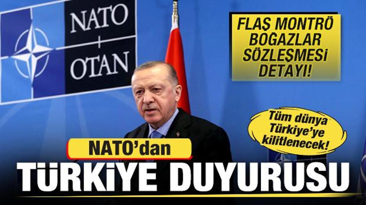 NATO'dan son dakika Türkiye duyurusu! Flaş Montrö Boğazlar Sözleşmesi detayı