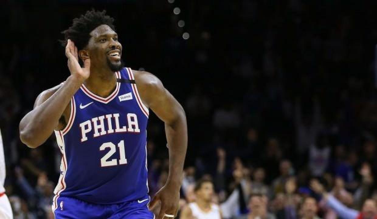 NBA'de 76ers'a galibiyeti 41 sayı, 20 ribauntla oynayan Embiid getirdi