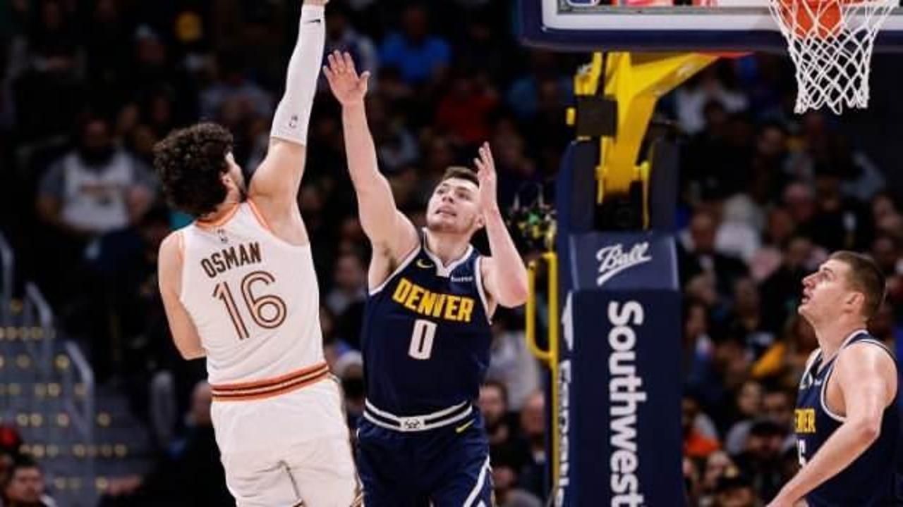 NBA'de Nikola Jokic, Cedi Osman'ı üzdü