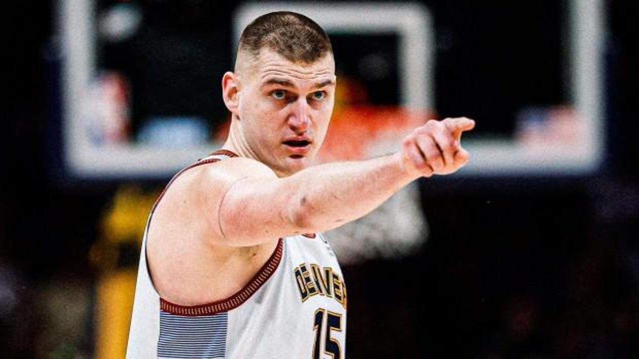 NBA'de Nikola Jokic'in tarihe geçtiği maçta Nuggets, Wizards'ı yendi