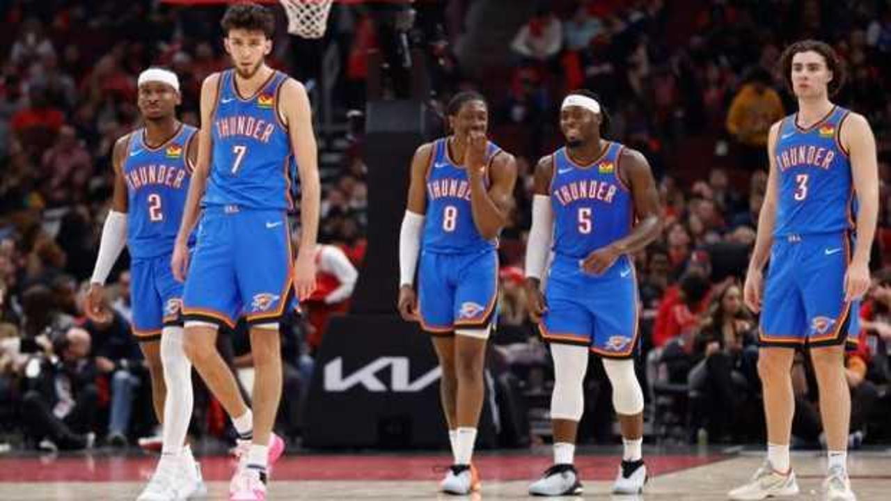 NBA'de Oklahoma City Thunder üst üste 4. galibiyetini aldı