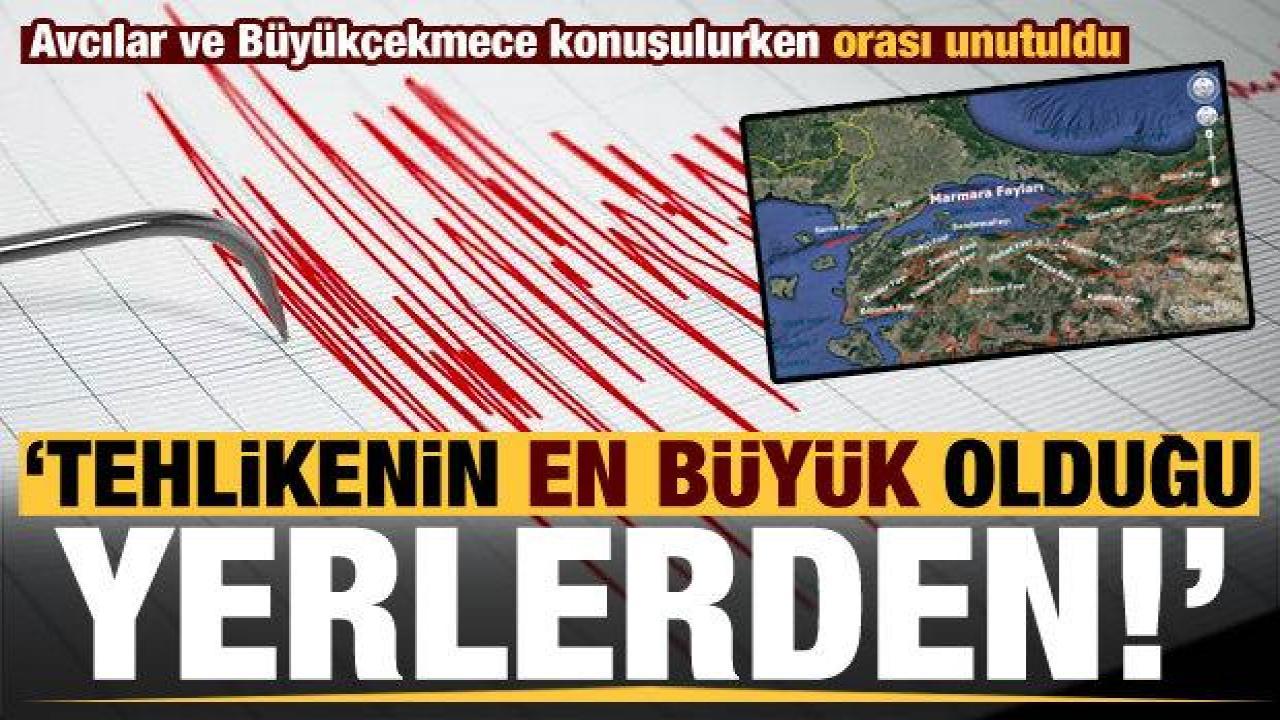 Ne Avcılar ne Büyükçekmece orayı uyardı: Tehlikenin en büyük olduğu yerlerden bir tanesi..