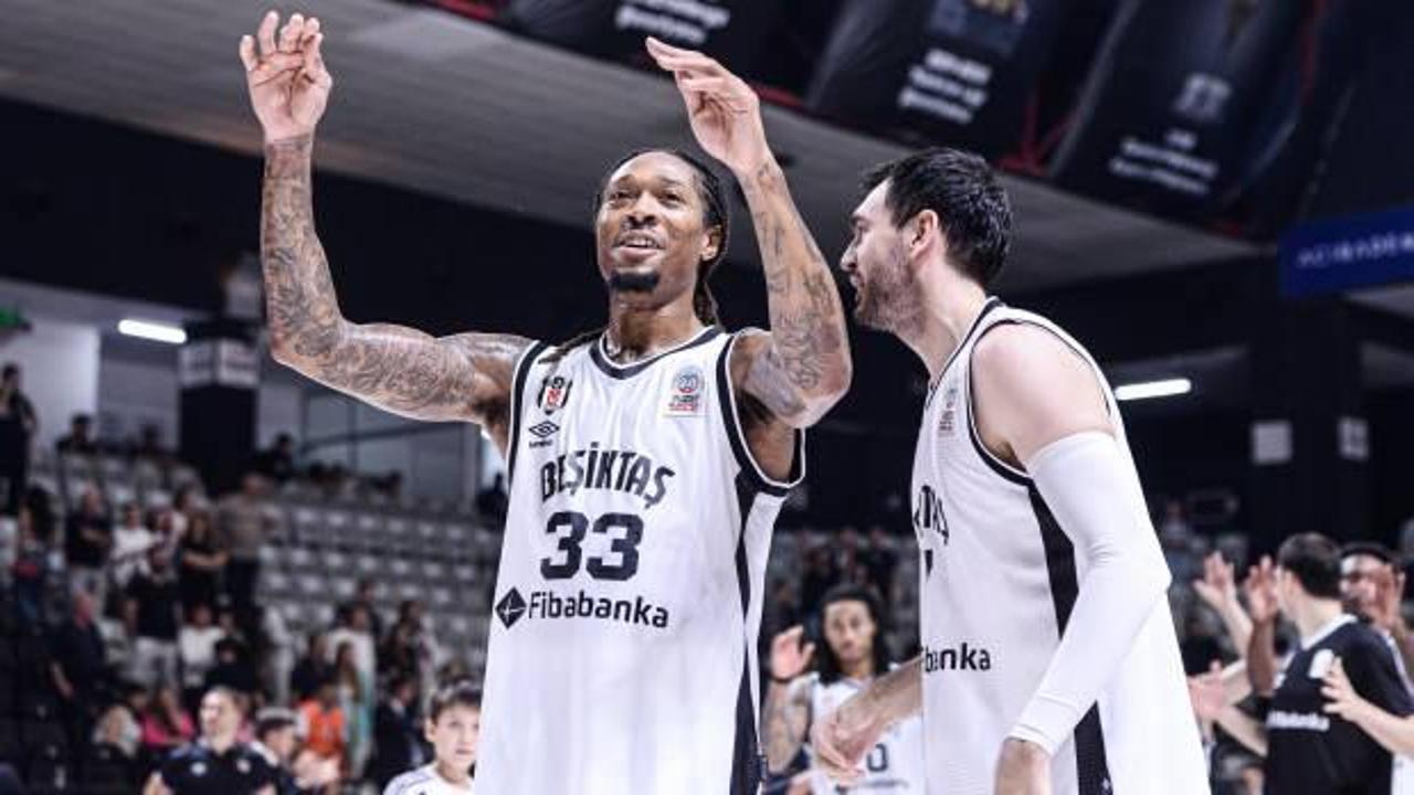 Nefes kesen maçta kazanan Beşiktaş Fibabanka