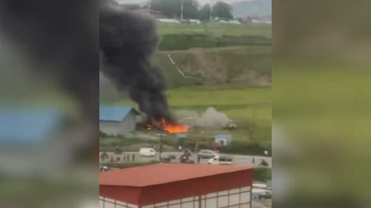 Nepal'de yolcu uçağı kalkış sırasında düştü