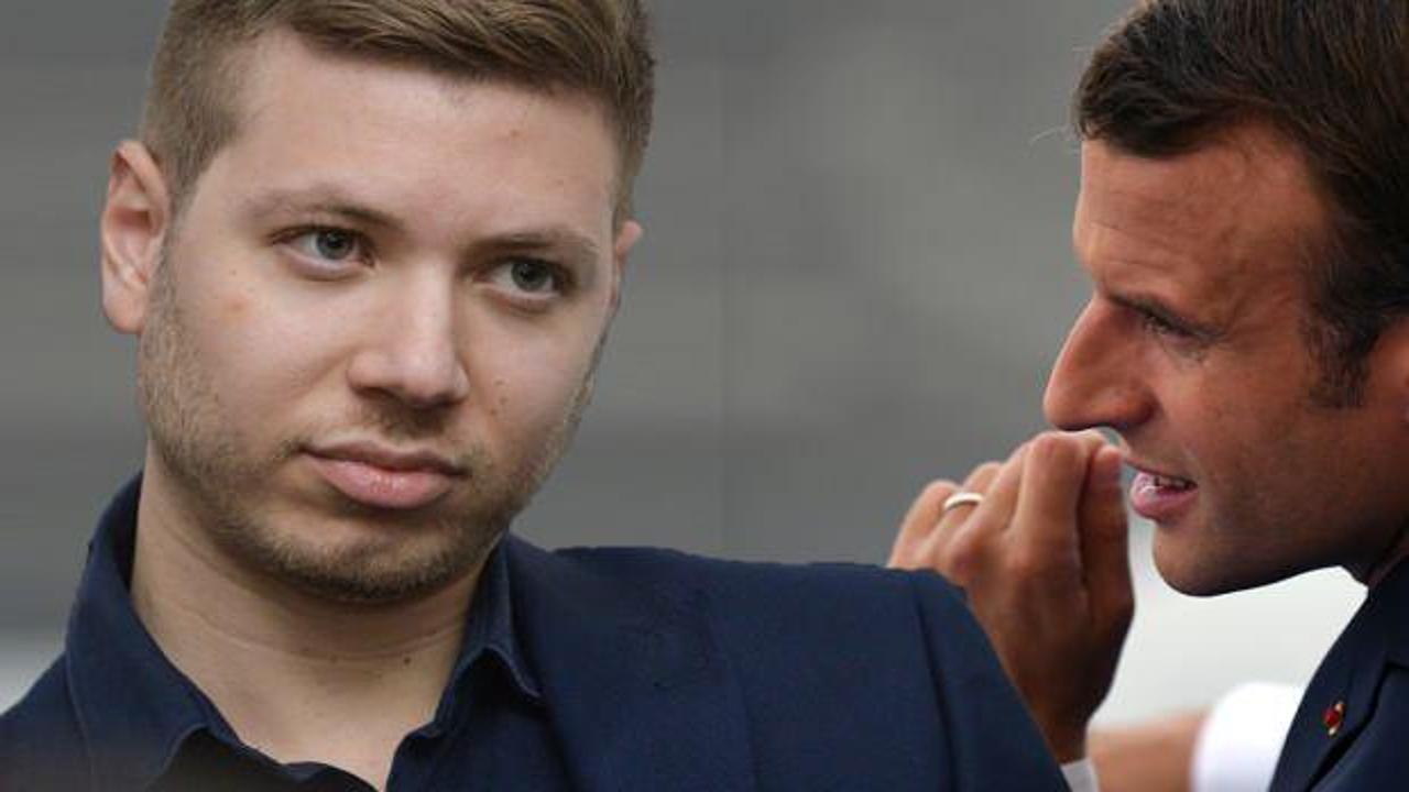 Netahyahu'nun oğlundan Macron'a ağır küfür: Canın cehenneme