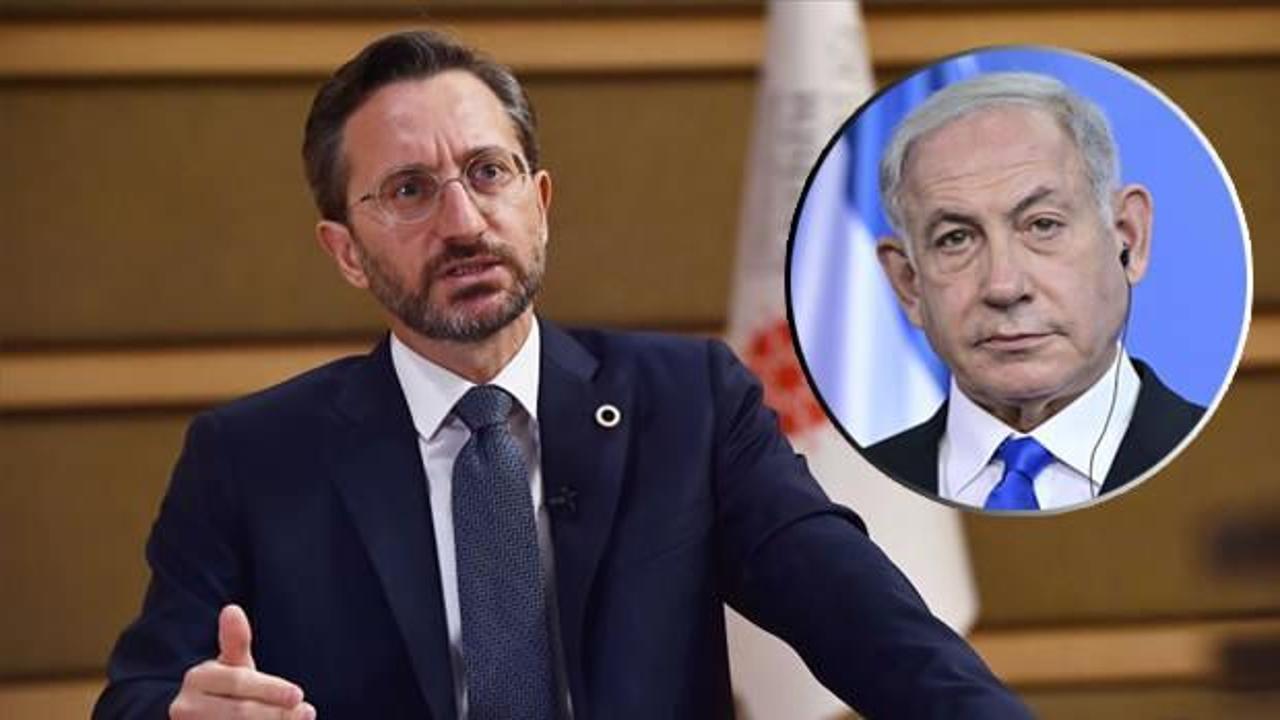 Netanyahu, Cumhurbaşkanı Erdoğan'ı hedef almıştı! Fahrettin Altun'dan sert yanıt geldi