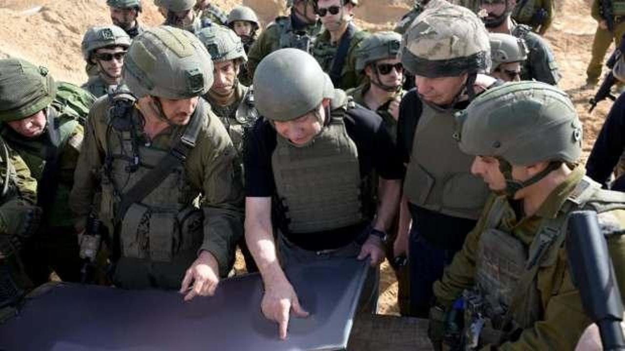 Netanyahu, işgal altındaki Gazze'ye gitti! Katliam sözü