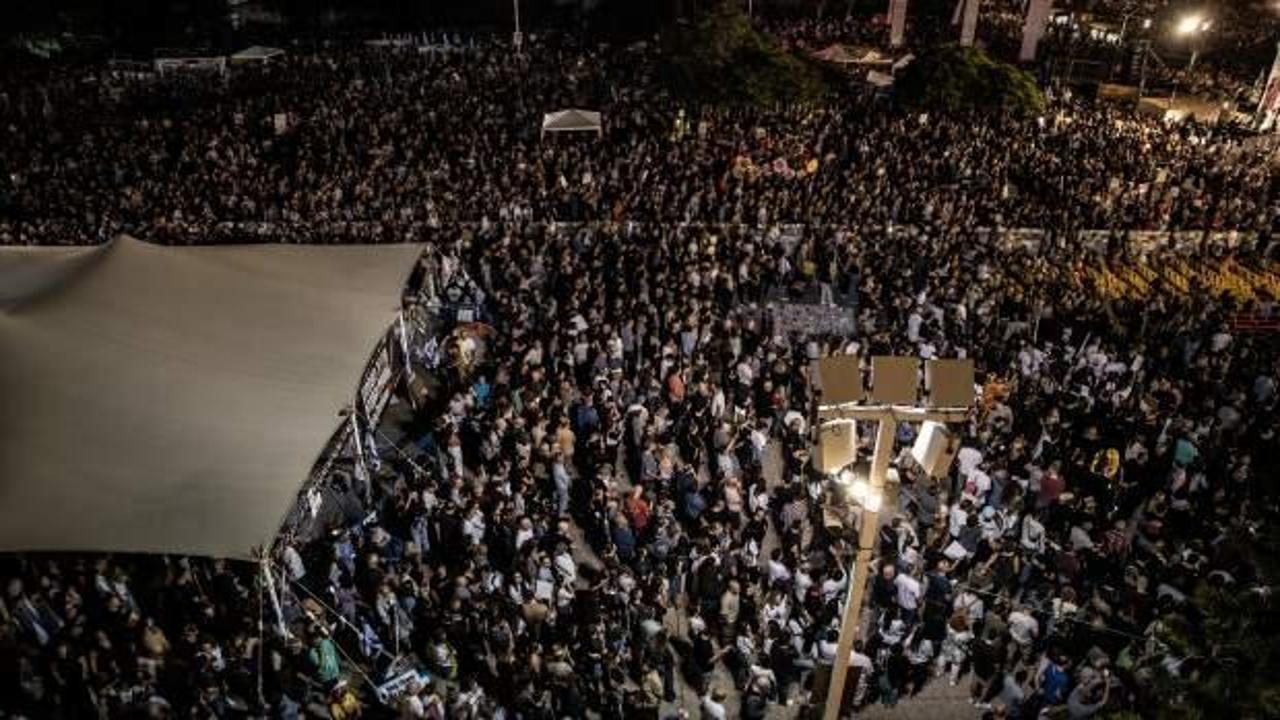 Netanyahu'ya karşı ayaklandılar! Tel Aviv'de istifa sesleri!