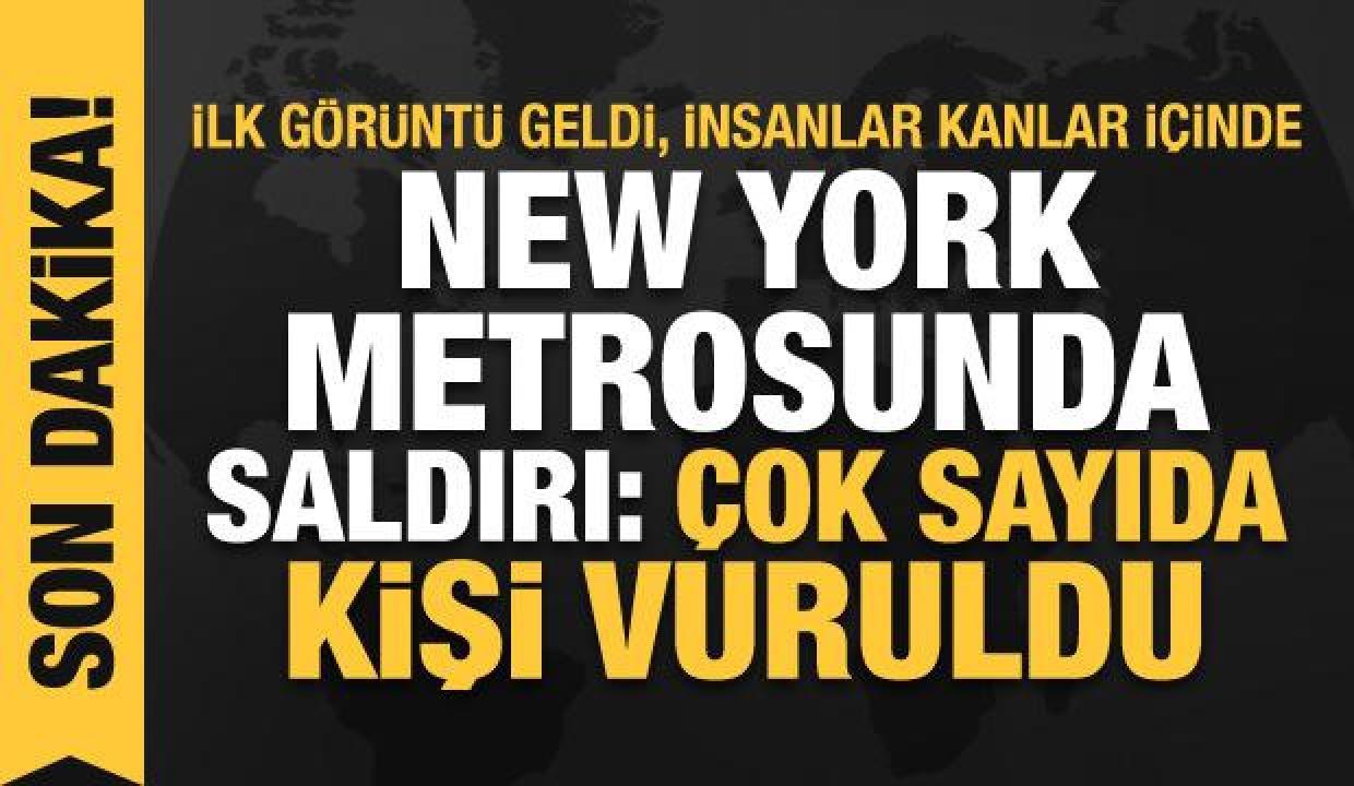 New York metrosunda saldırı: Çok sayıda kişi vuruldu