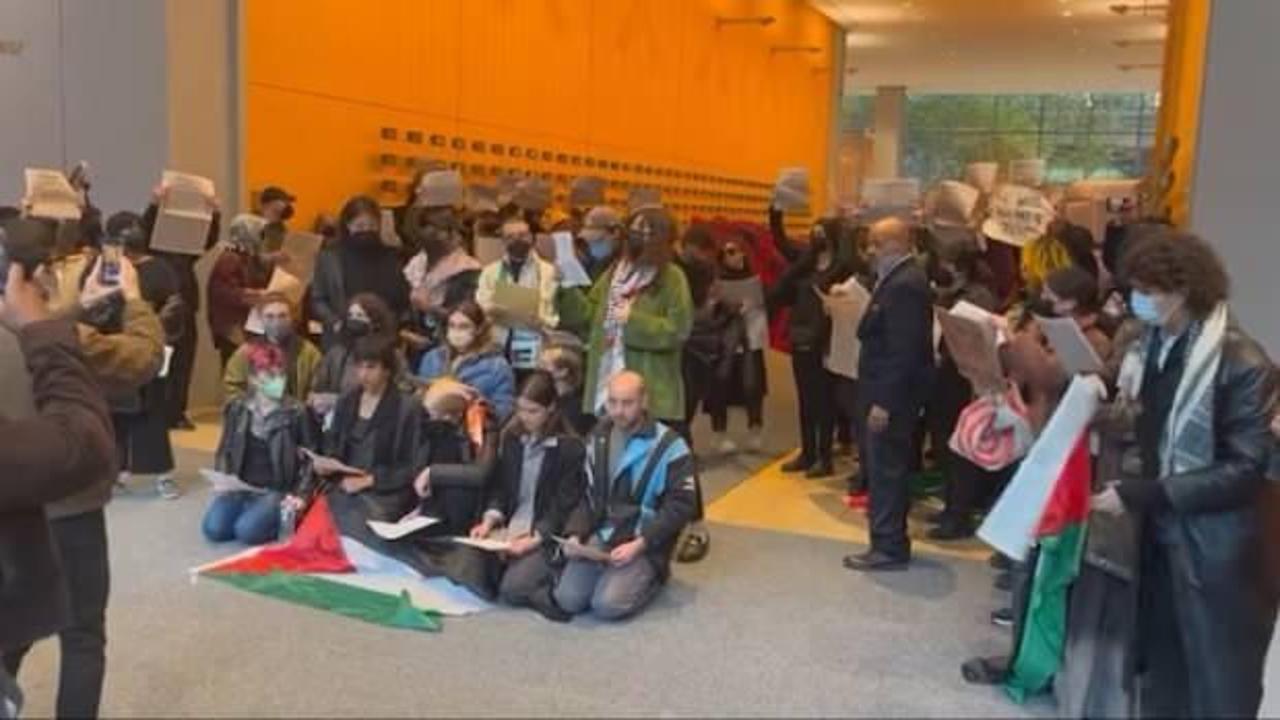 New York Times'ta Gazze protestosu