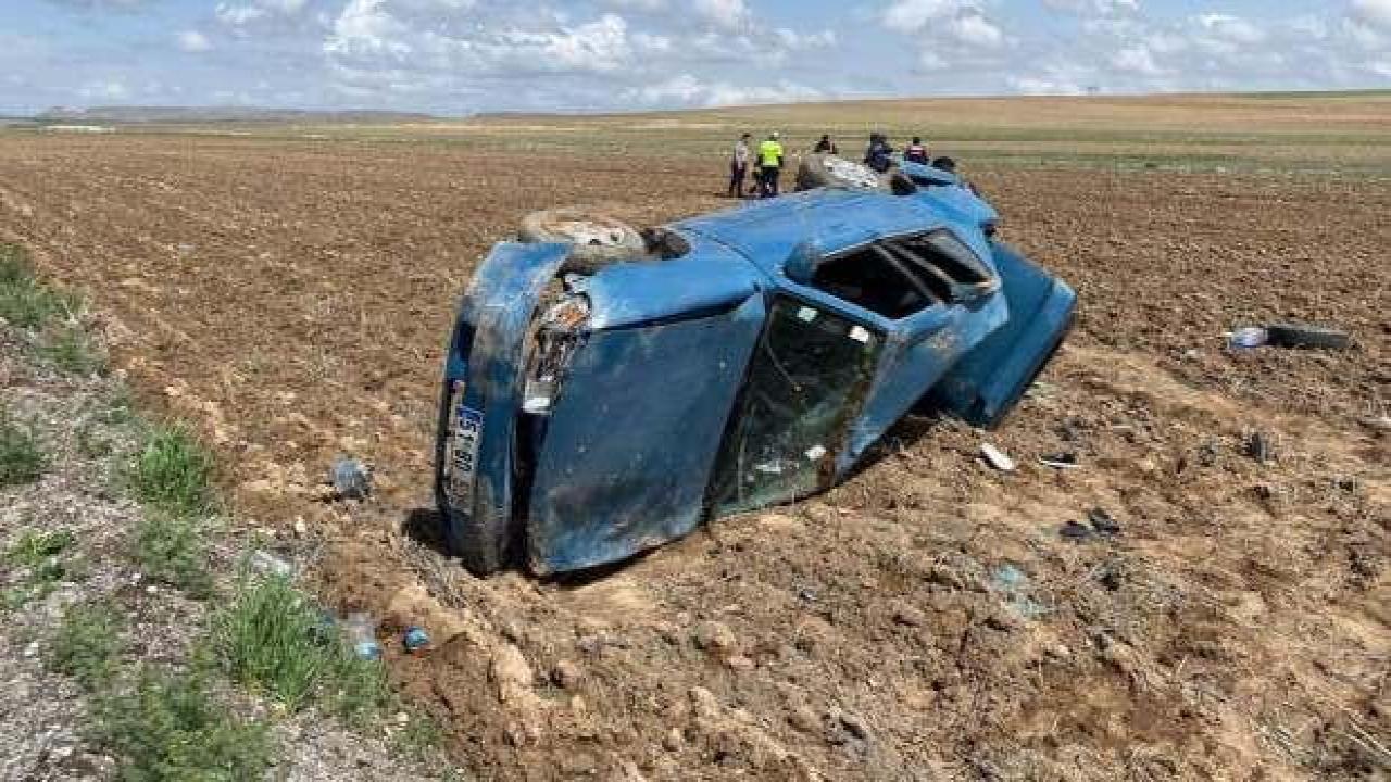 Niğde’de otomobil takla attı: 1 ölü 3 yaralı