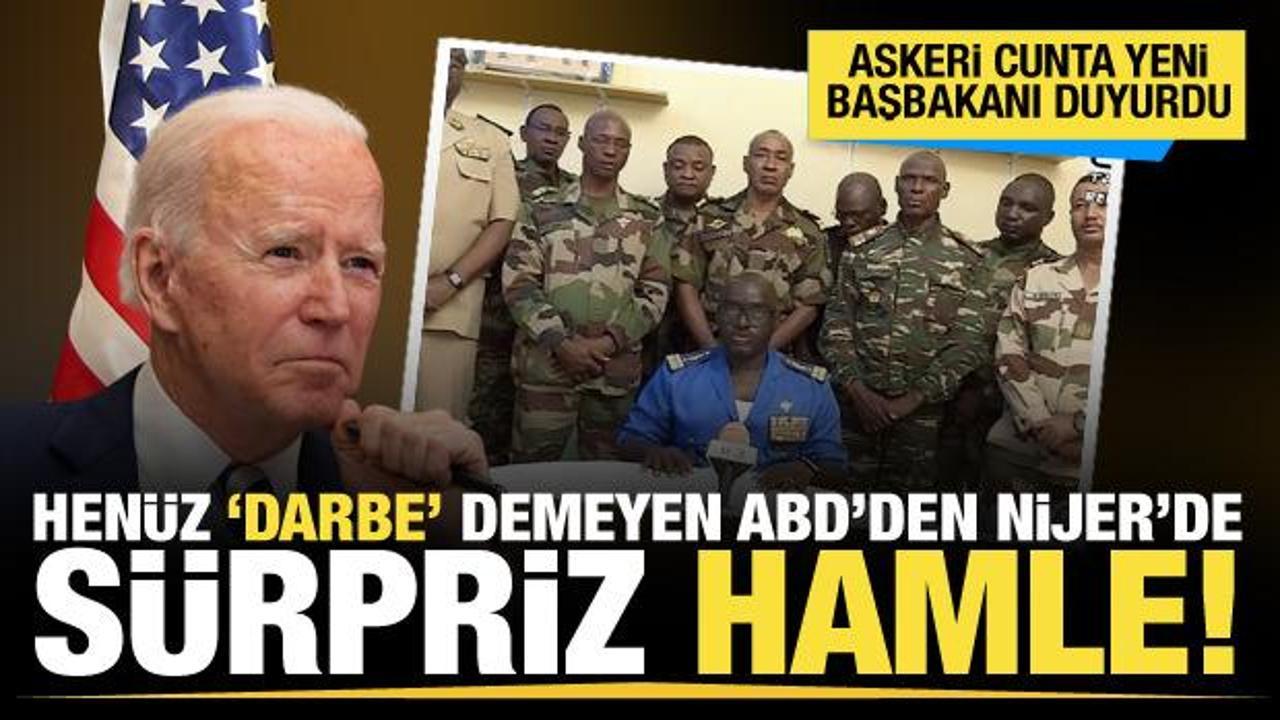 Nijer'de yeni başbakan belli oldu... Henüz 'darbe' demeyen ABD'den son dakika hamlesi