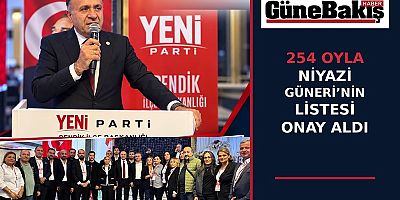 NİYAZİ GÜNERİ’DEN 254 OY SONRASI İLK MESAJ: “HEP BİRLİKTE YOL ALACAĞIZ”