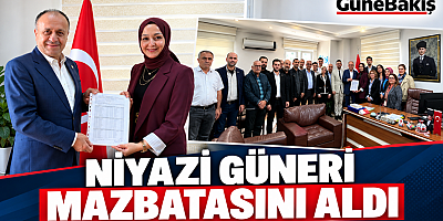 NİYAZİ GÜNERİ MAZBATASINI ALDI: PENDİK’TE YENİ DÖNEM