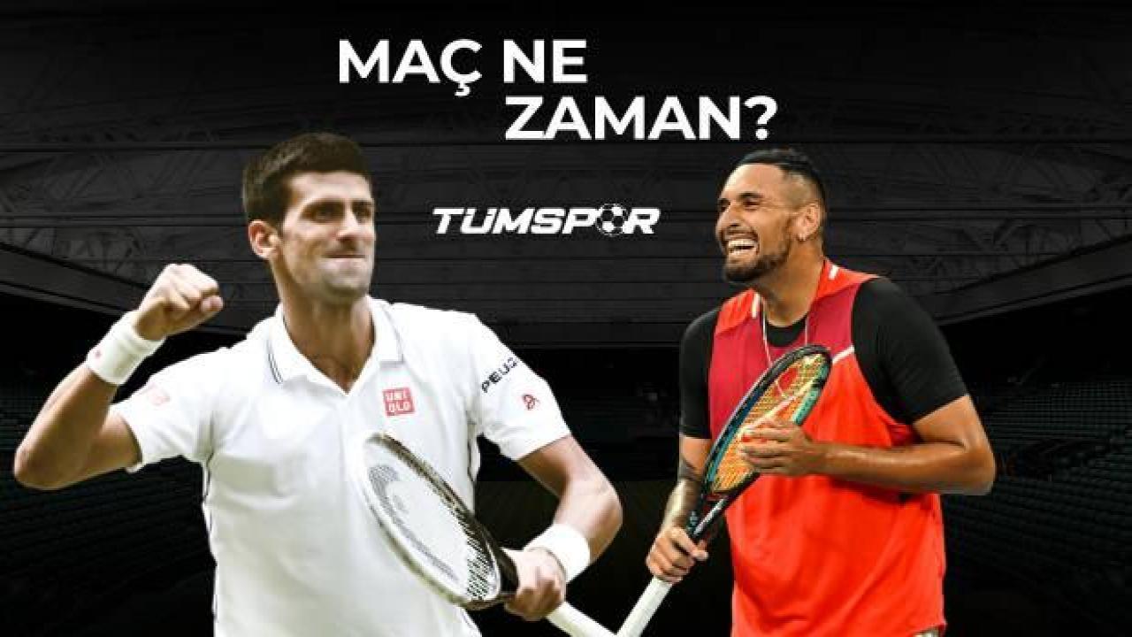 Novak Djokovic Nick Kyrgios Wimbledon final maçı ne zaman, saat kaçta ve hangi kanalda?