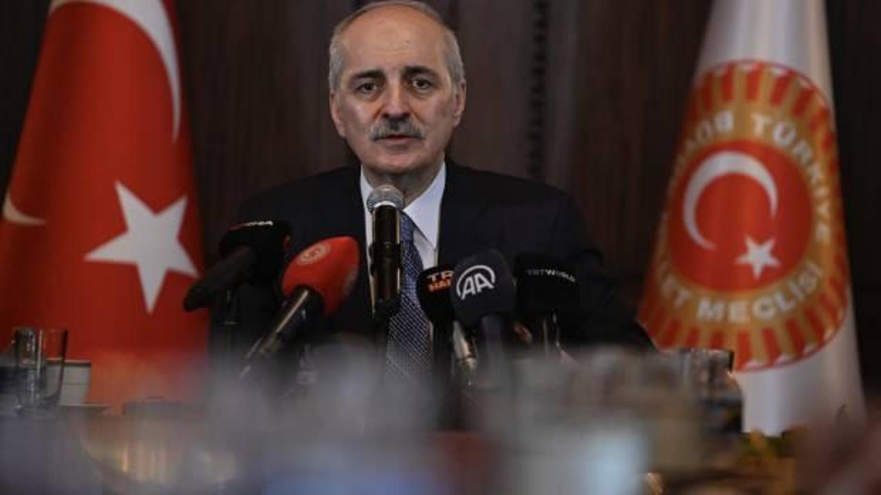 Numan Kurtulmuş: Bu, çok açık bir şekilde ikiyüzlülük