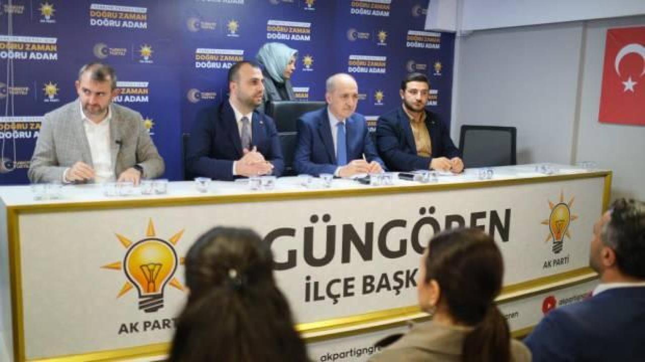 Numan Kurtulmuş: Erdoğan'ı göndermek için yedi yamalı bohça koalisyonu kurdular