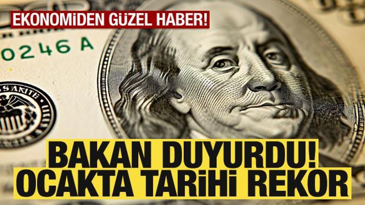 Ocak ayında ihracat rekoru kırıldı