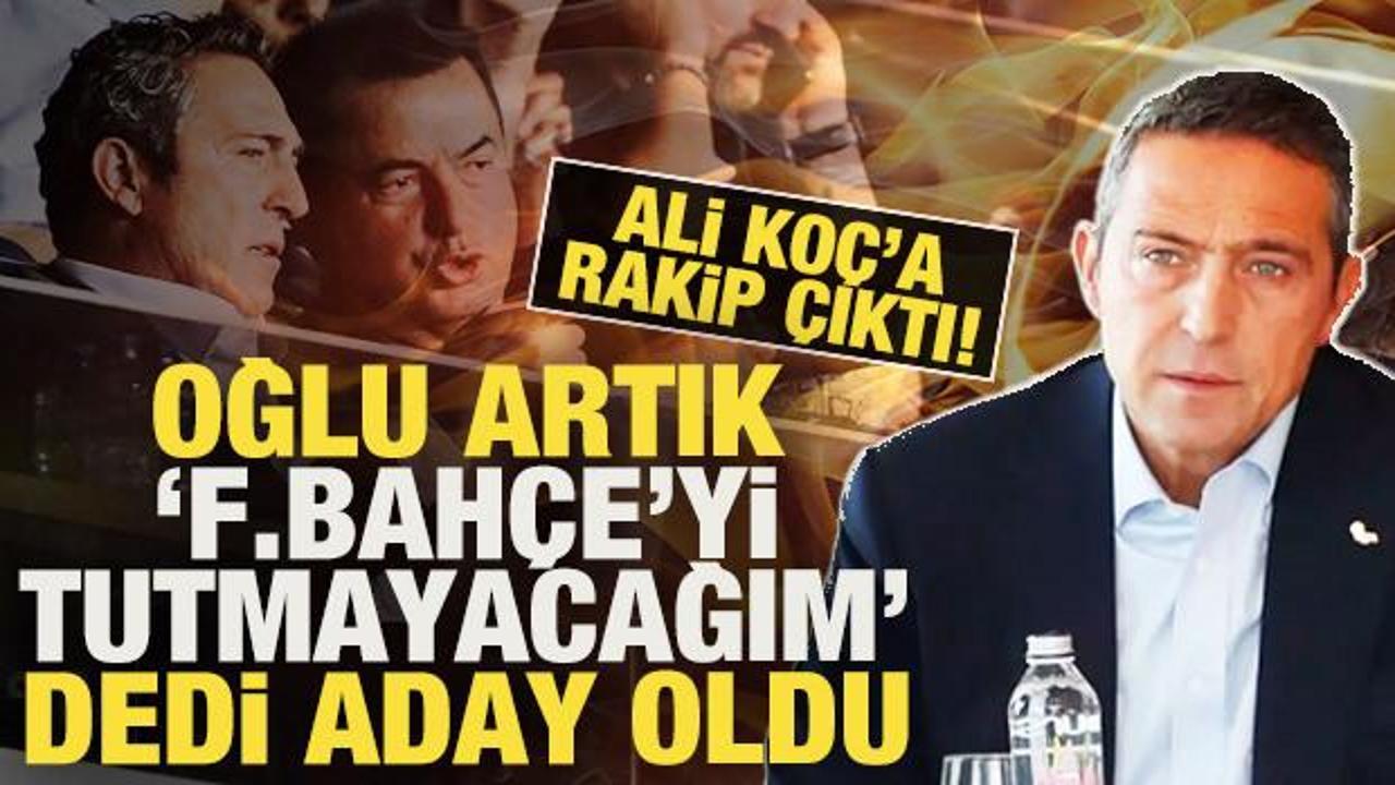 Oğlu artık 'Fenerbahçe'yi tutmayacağım' dedi! Fenerbahçe başkanlığına aday oldu