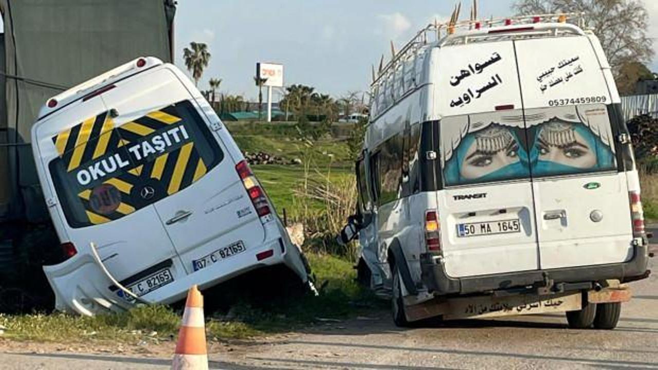 Öğrenci servisi ile minibüs çarpıştı: Çok sayıda yaralı var!