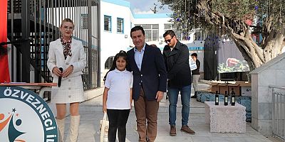 ÖĞRENCİLERDEN ZEYTİN HASADI