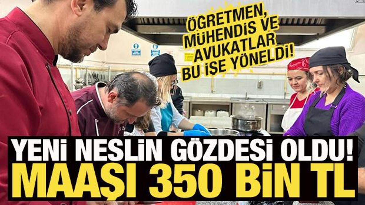 Öğretmen, mühendis, avukatlar bu işe yöneldi! Aylık maaşı 350 bin TL