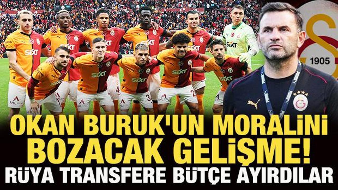 Okan Buruk'un moralini bozacak gelişme! Rüya transfere 18 milyon dolarlık bütçe