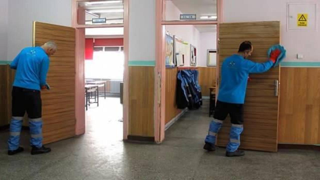 Okullarda temizlik personeli için 30 bin atama tahsis edildi