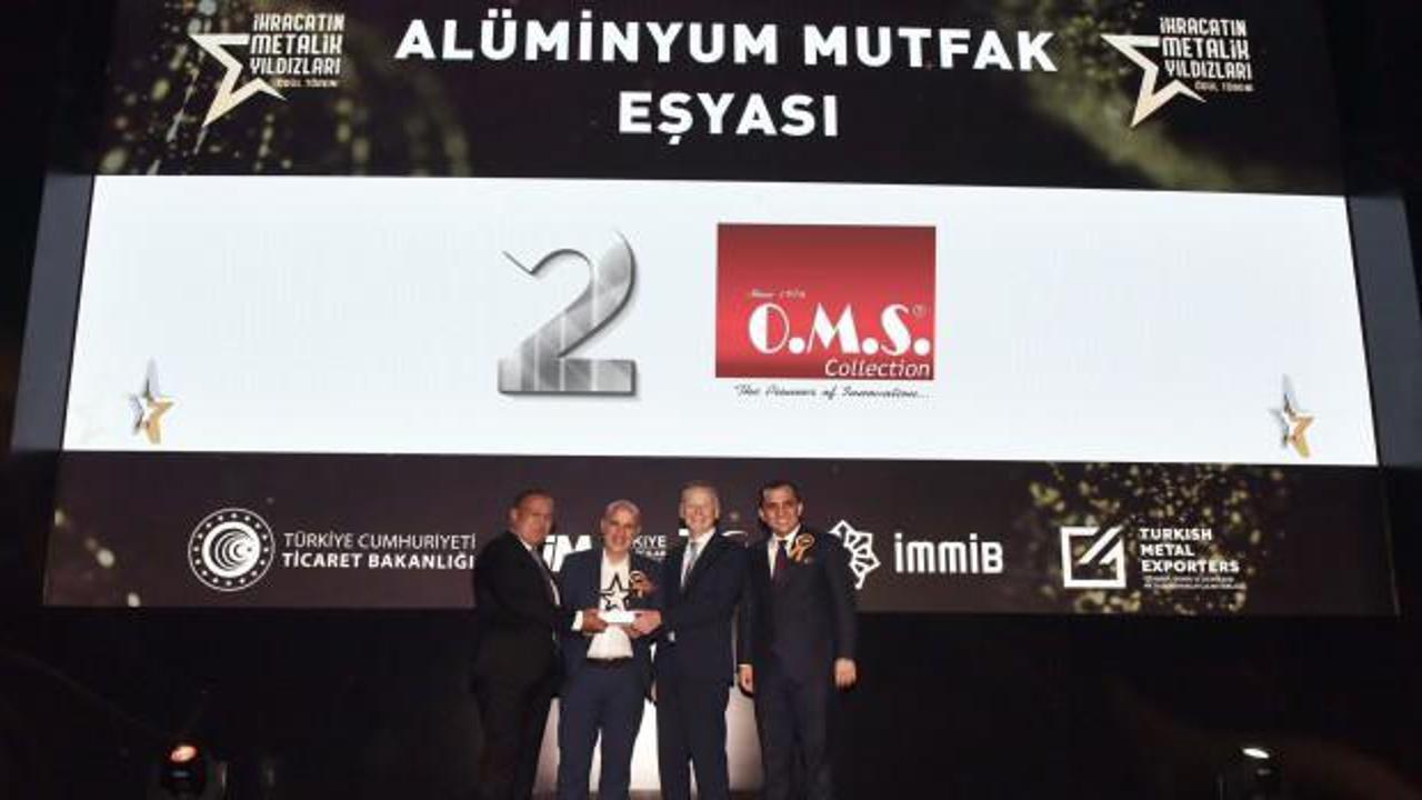 OMS’ye ihracatta 2 ödül birden